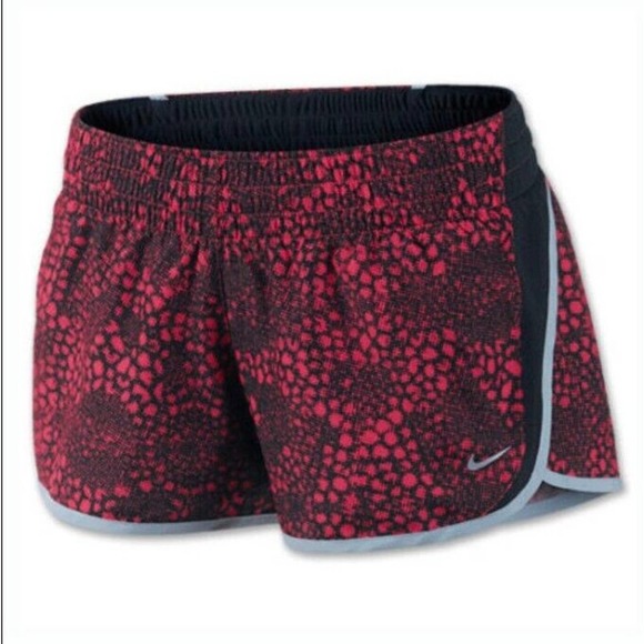 Nike Womens 3" Dash Dri-Fit Running Shorts Red Navy 576910 676 Size M Medium - Picture 1 of 9